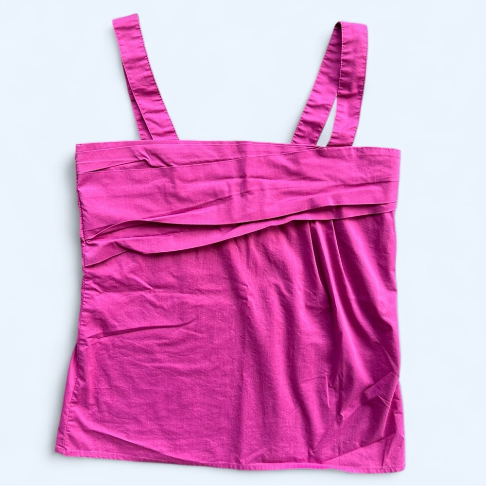 New York & Company Y2K Sleeveless Top in Fuchsia Size 2